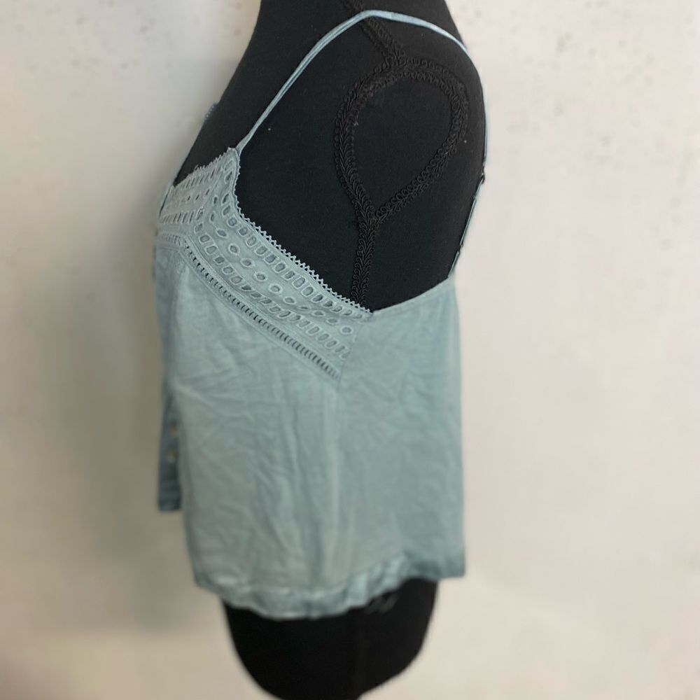 #141 Anthropologie Tiny Label Cotton Crop Top View 4
